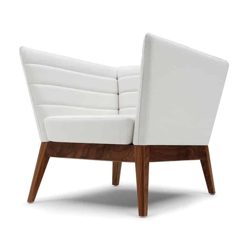 Lyndon Design Callisto Armchair White