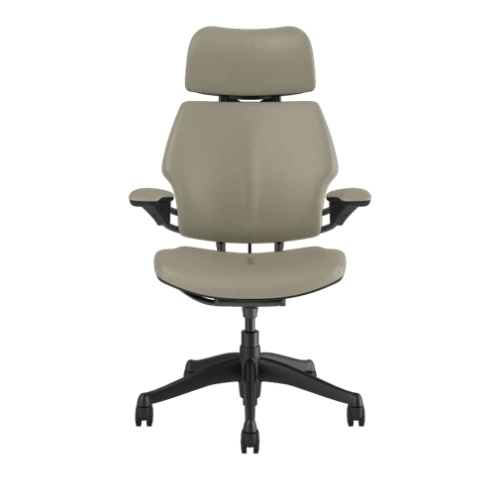 humanscale freedom office chair pebble leather