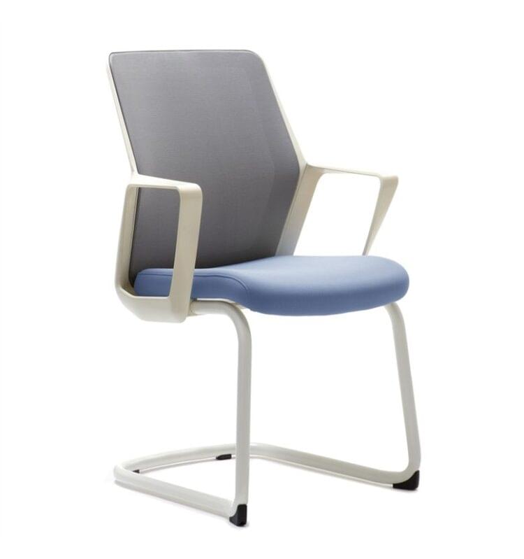 Verco Flow Cantilever Chair White