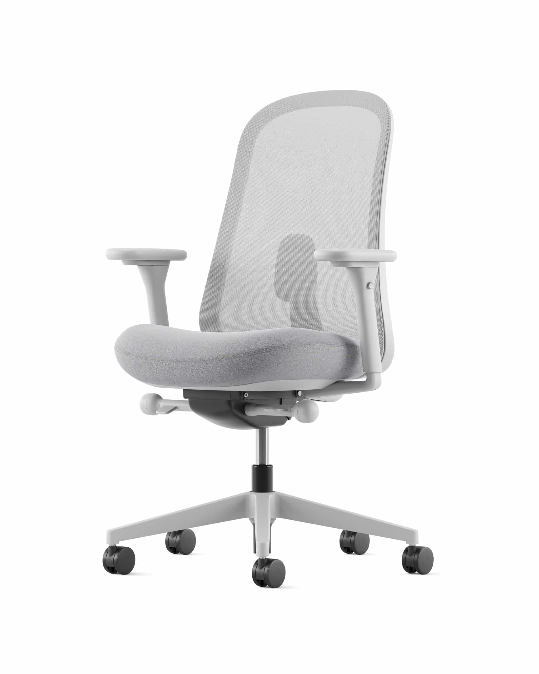Herman Miller Lino Office Chair Mineral Grey Fully Spec'd