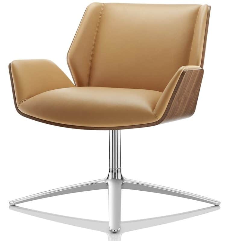 Boss Design Kruze Low Back leather lounge chair