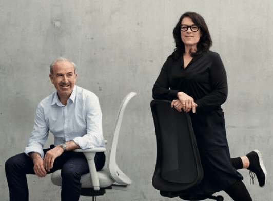 Herman Miller Lino chair designers image