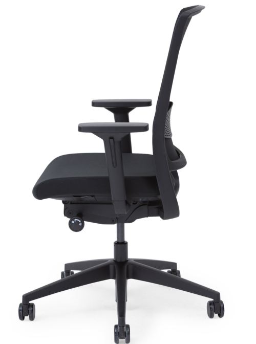 Techo Iam Mesh back chair side view