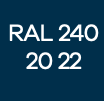 Dark Blue RAL 240 20 22 +&pound;103.20