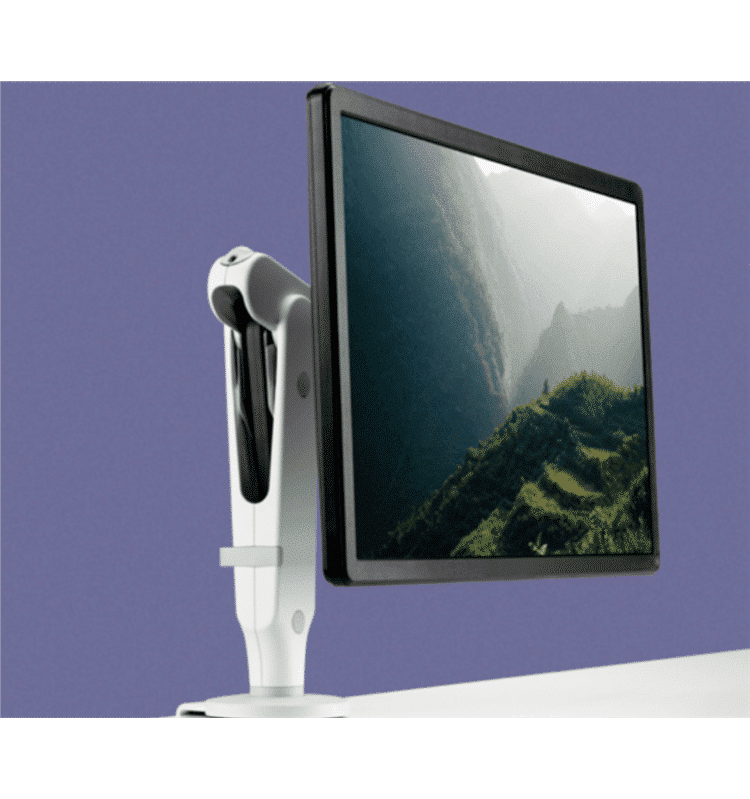 CBS Ollin white monitor arm