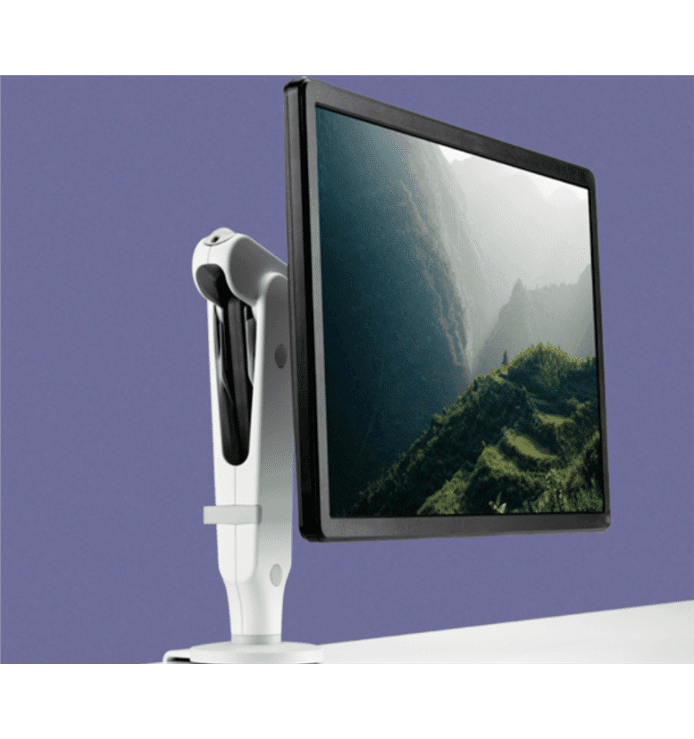 CBS Ollin white monitor arm