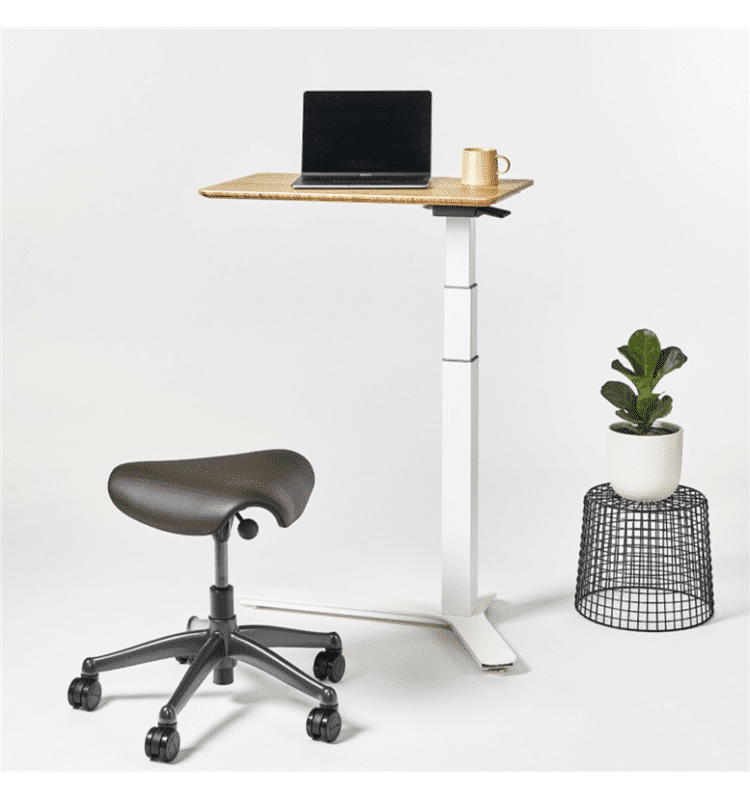 Float mini height adjustable table