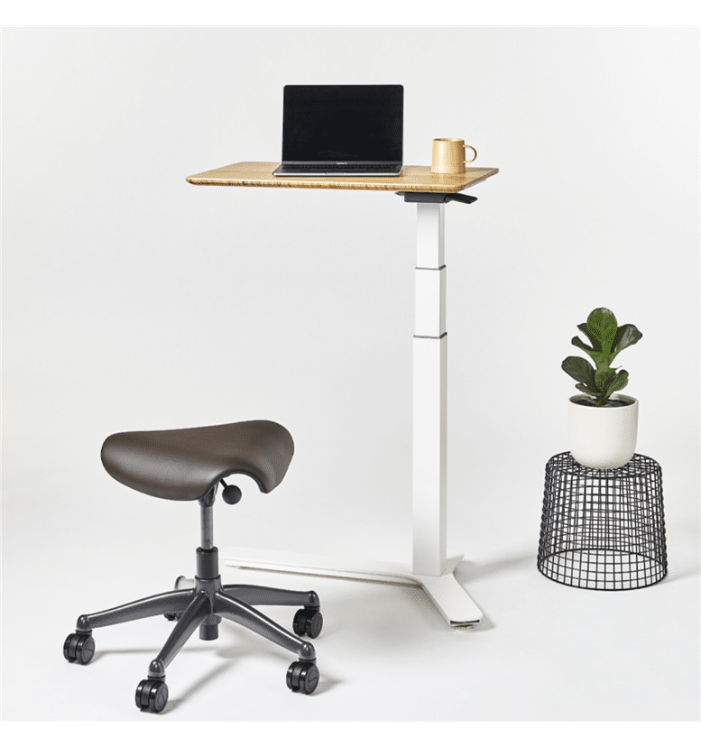 Float mini height adjustable table