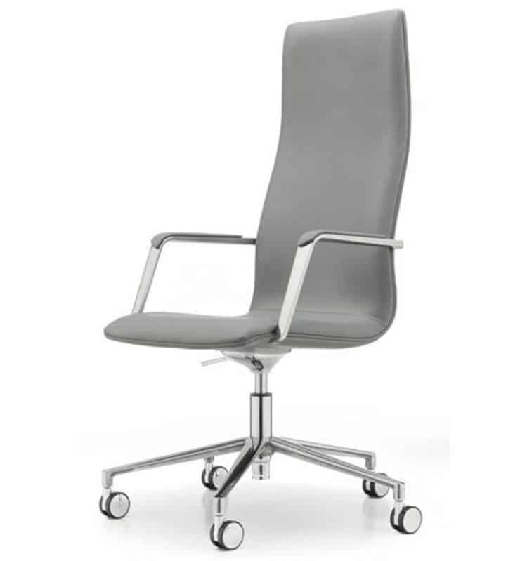 William Hands Cypher Executive high back leather chair