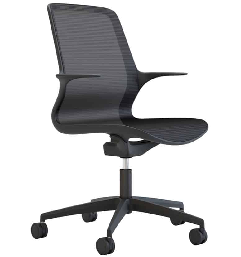 Elite Tempo swivel mesh chair.