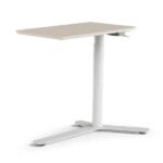 Vapor Grey Natural Linoleum Top And Cloud White Base +&pound;456.80