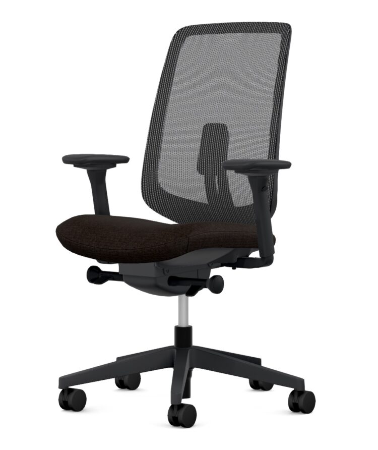 Herman Miller Verus Fully Loaded Black with Mesh Back