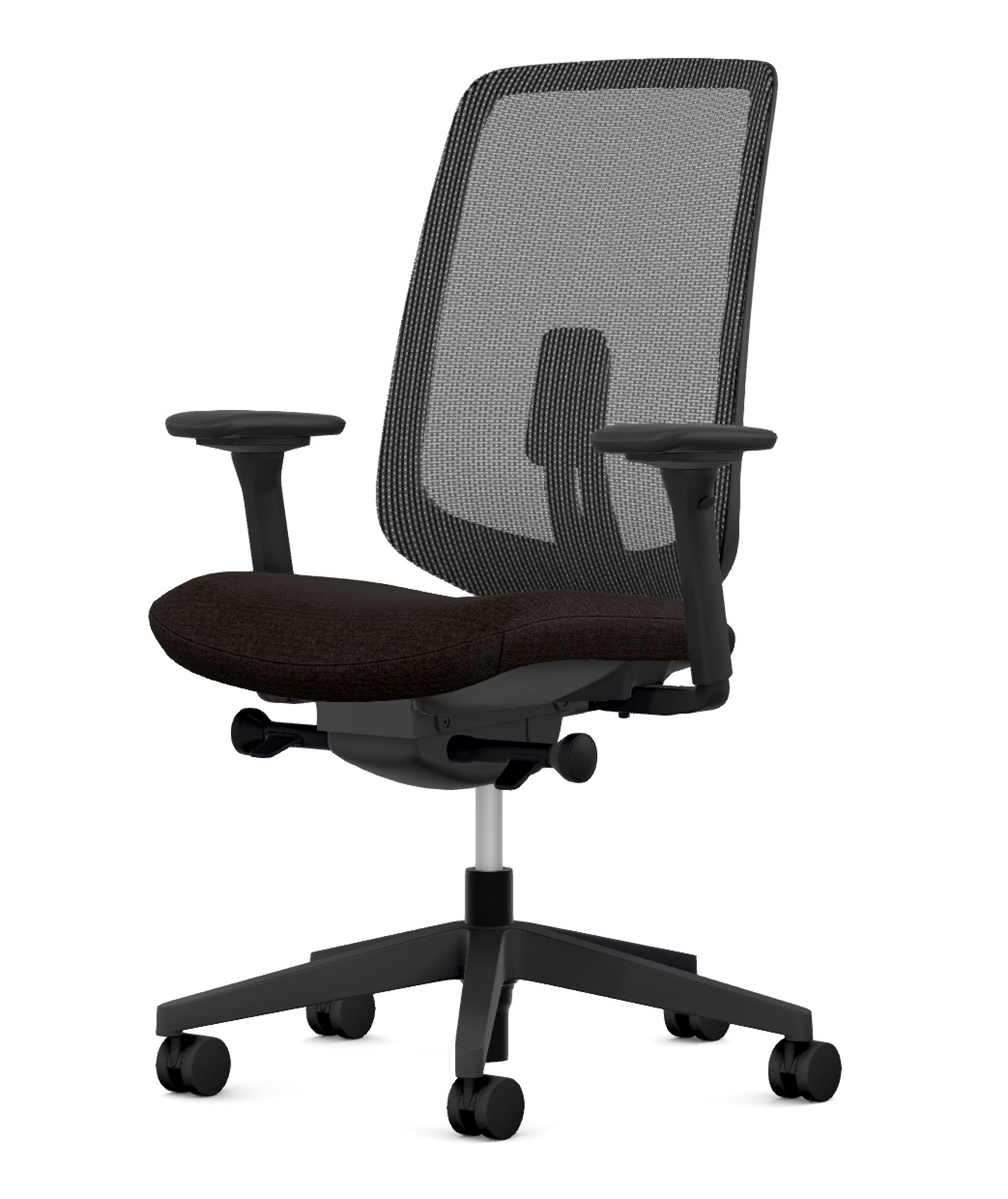 Herman Miller Verus Fully Loaded Black with Mesh Back