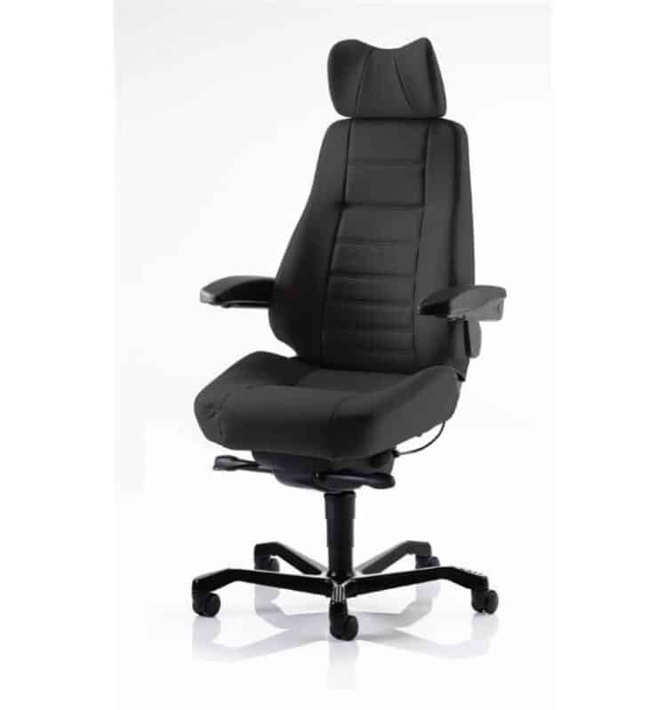 kab controlled black fabric
