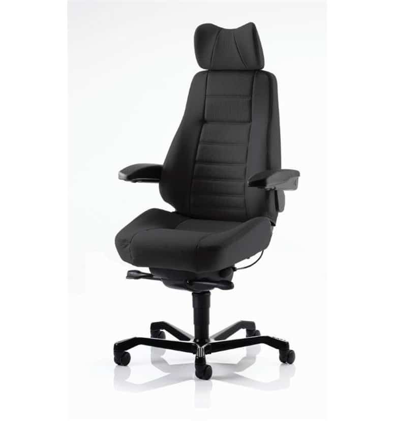 kab controlled black fabric