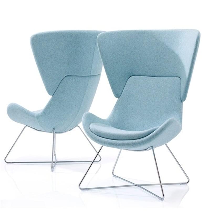 Orangebox Avi Chair on High Wire Base Frame
