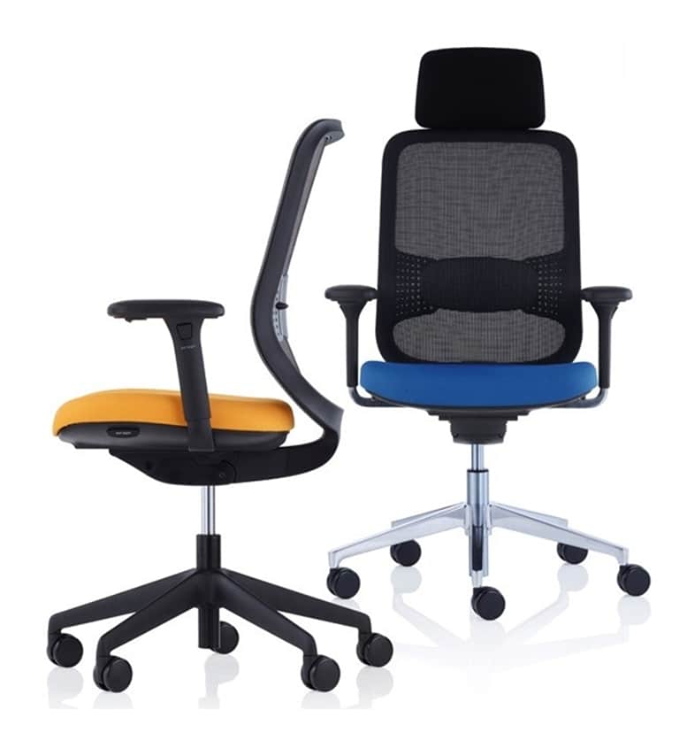 AWARD WINNING Orangebox Do Mesh Back Swivel chair NEW