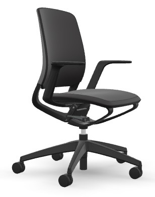 Sedus se:motion Office Swivel Chair, Black