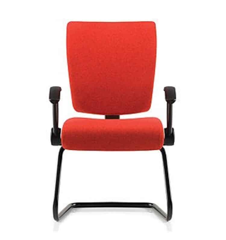 Pledge May'b Cantilever Meeting Chair with arms