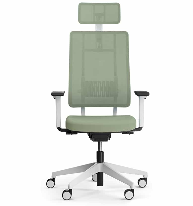 Viasit Newback with headrest green