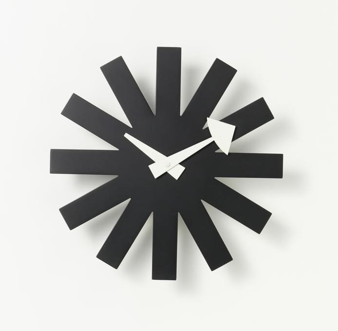 vitra-asterisk-clock-black