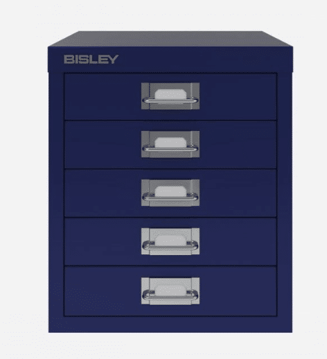 Bisley 12 series 5 drawer unit