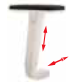 Height and width adjustable arms 2D +&pound;110.25