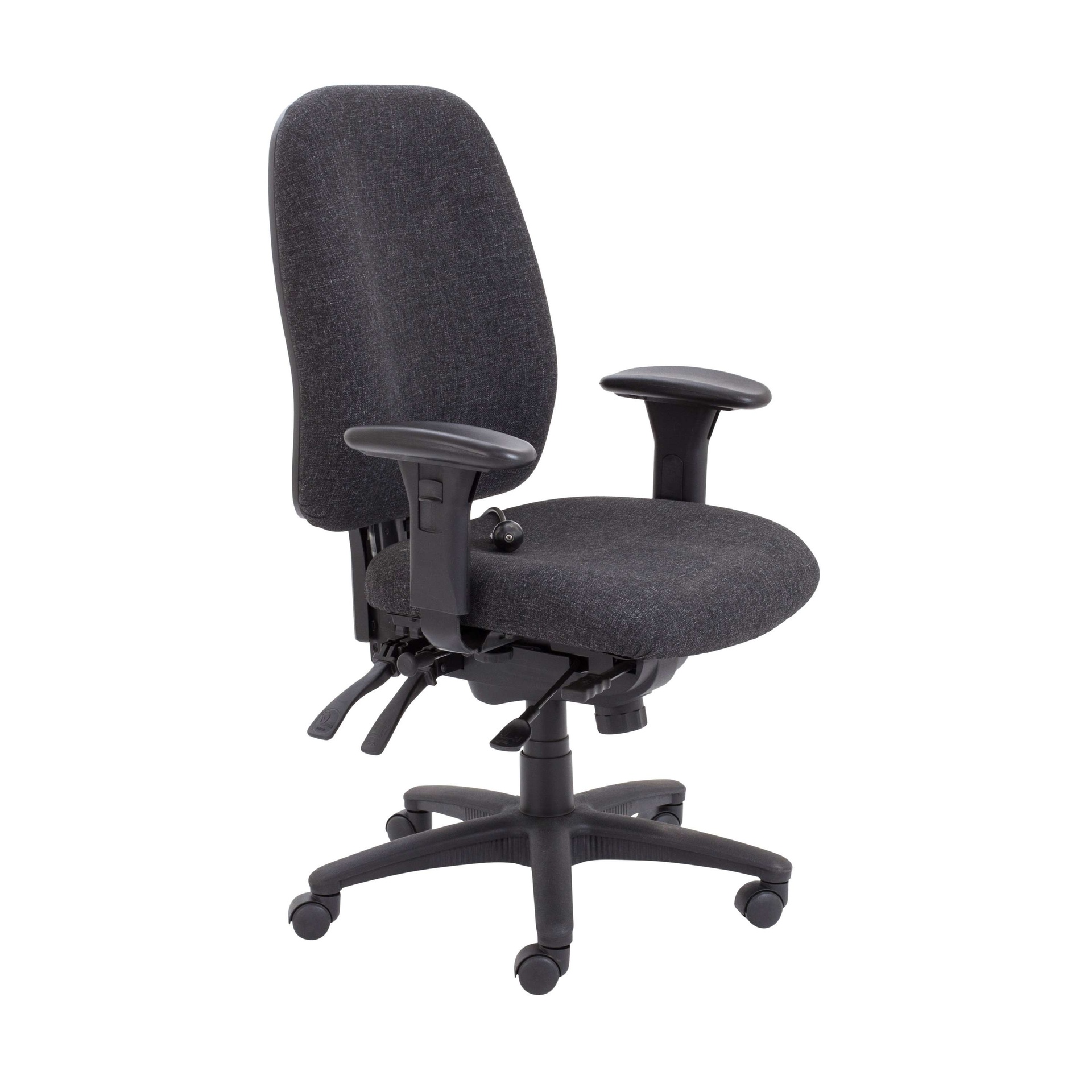 Posture Vista High Back Chair in Charcoal