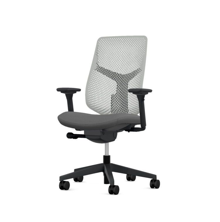 Herman Miller Verus Triflex Back Office Chair, Paseo, Dark Mineral back