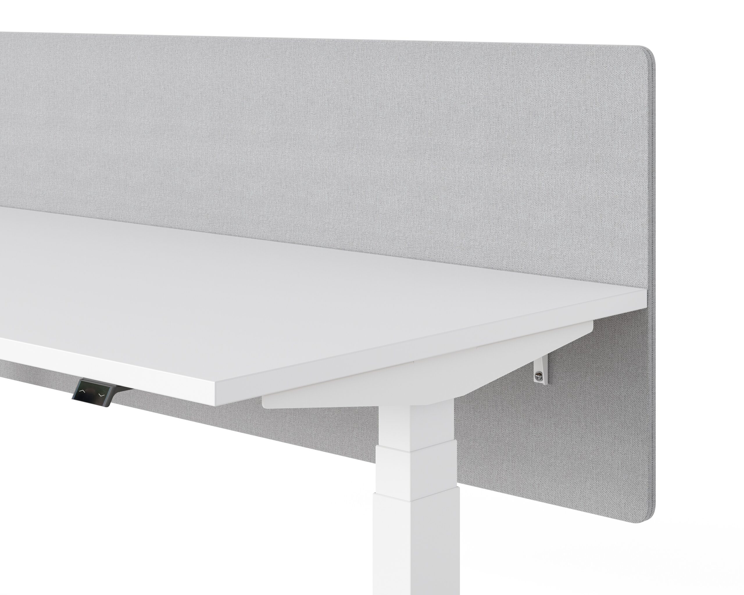 Herman Miller Nevi Modesty Screen with Brackets